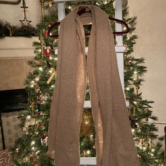 J. Crew Cashmere Tan Scarf - Picture 3 of 4